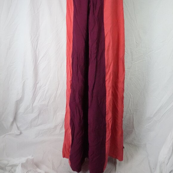 NWT XL Maxi Dress Summer Casual Beach Cover up Sleeveless Flowy Linen Look - Picture 4 of 8